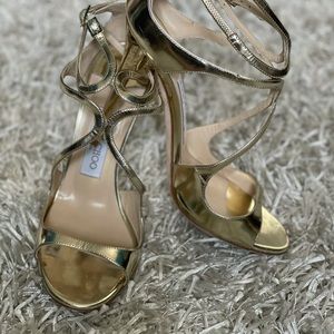 Jimmy choo gold Lang